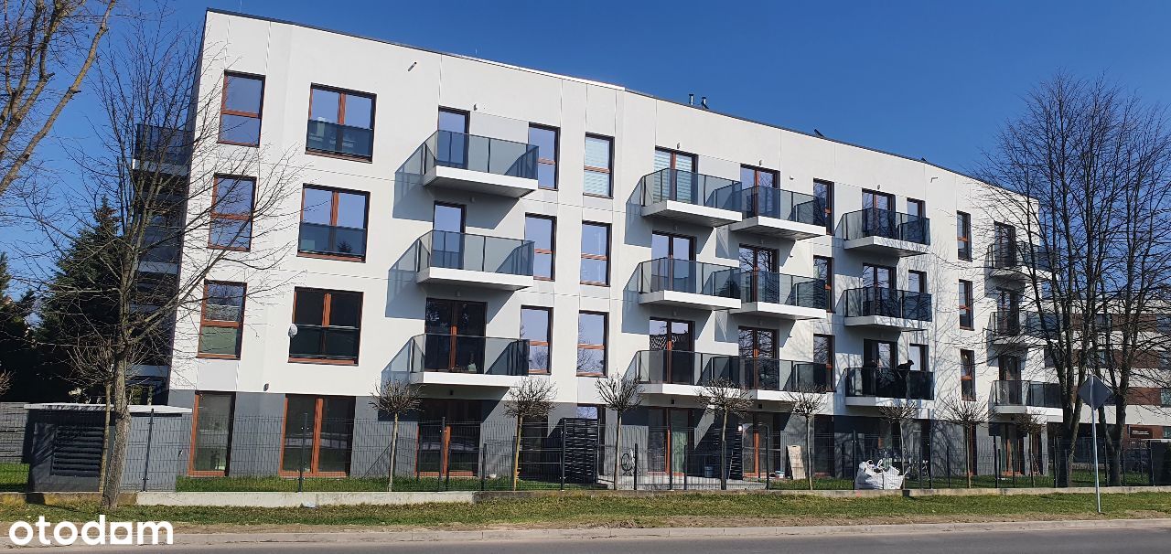 Nowe dwupokojowe mieszkanie, 43m2, garaż, balkon