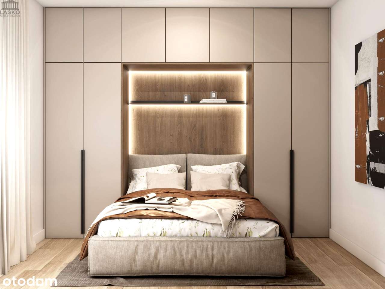 Mieszkanie z dwoma balkonami w centrum miasta-4