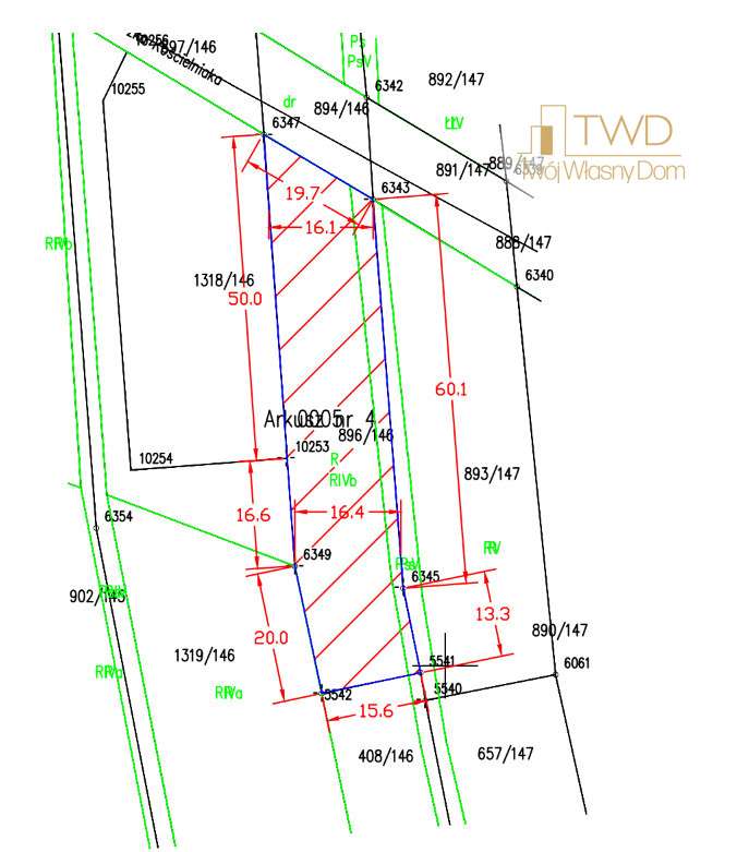 Działka Budowlana w Mysłowicach Krasowy - Pełny obrazek: 3/8