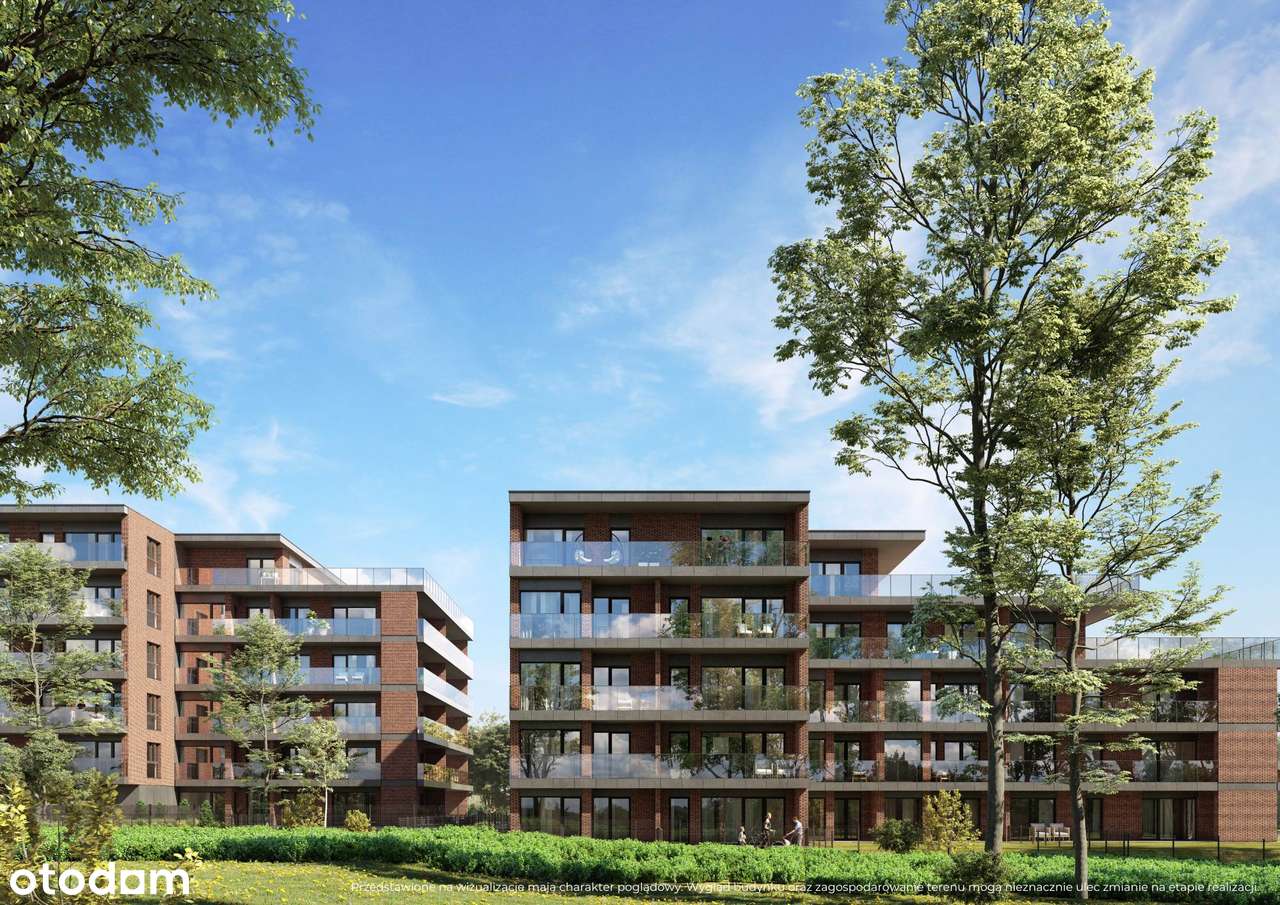 2-pokojowe mieszkanie z dużym balkonem, I. piętro, BEZ PCC - Pełny obrazek: 4/6