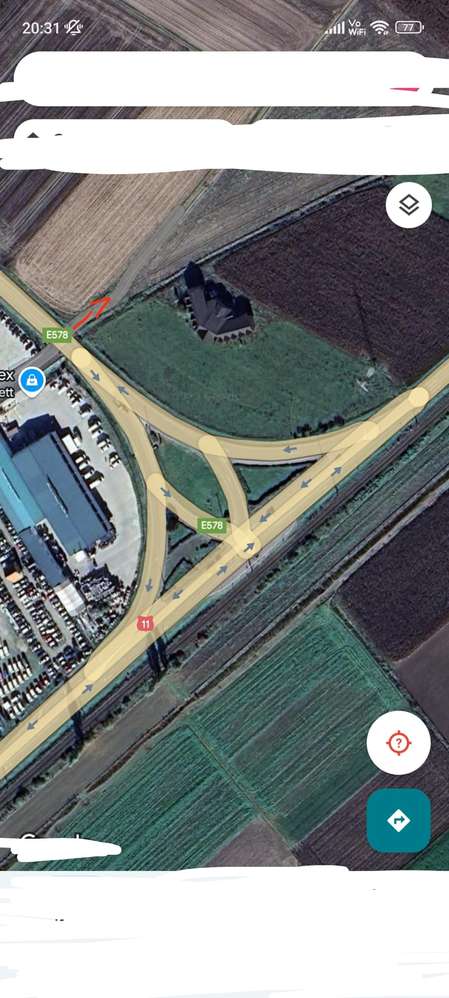 De vânzare teren extravilan langa drumul DN11-7