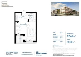 II ETAP - Mieszkanie 32,63 m2 - 1 pok. Zgorzelec