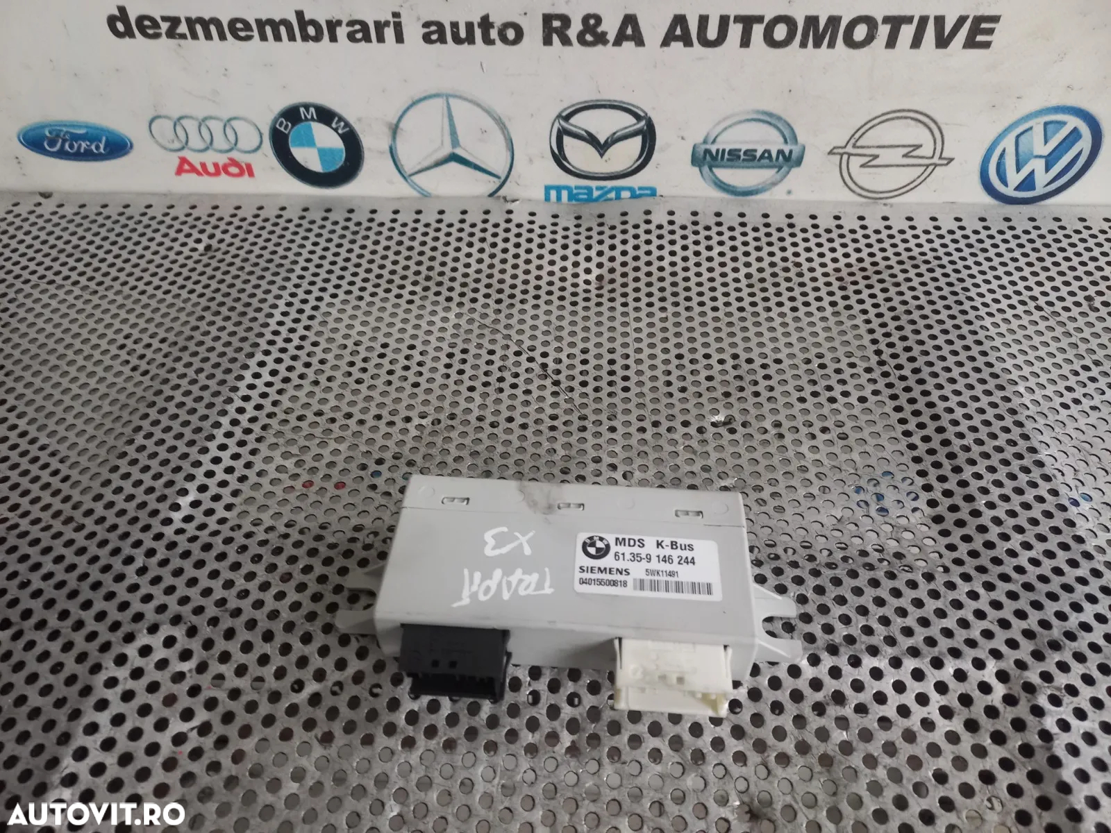 Calculator Modul Electronic Panoramic Bmw X3 E83 Cod 9146244 - Dezmembrari Arad - 2