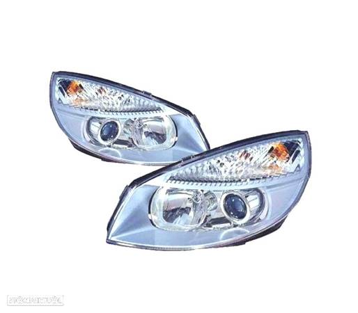 FARÓIS OPTICAS XENON PARA RENAULT SCENIC III 03-06 - 1