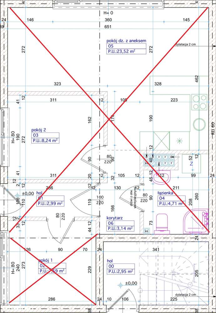 2 piętrowy apartament 117m2 z osobnym wejściem i balkonem Poznań - Pełny obrazek: 3/8