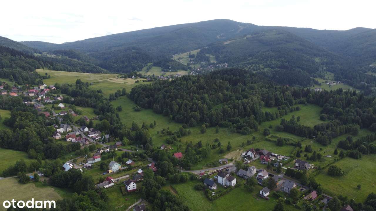 Korbielów, 2 małe działki budowlane po 6 arów-7