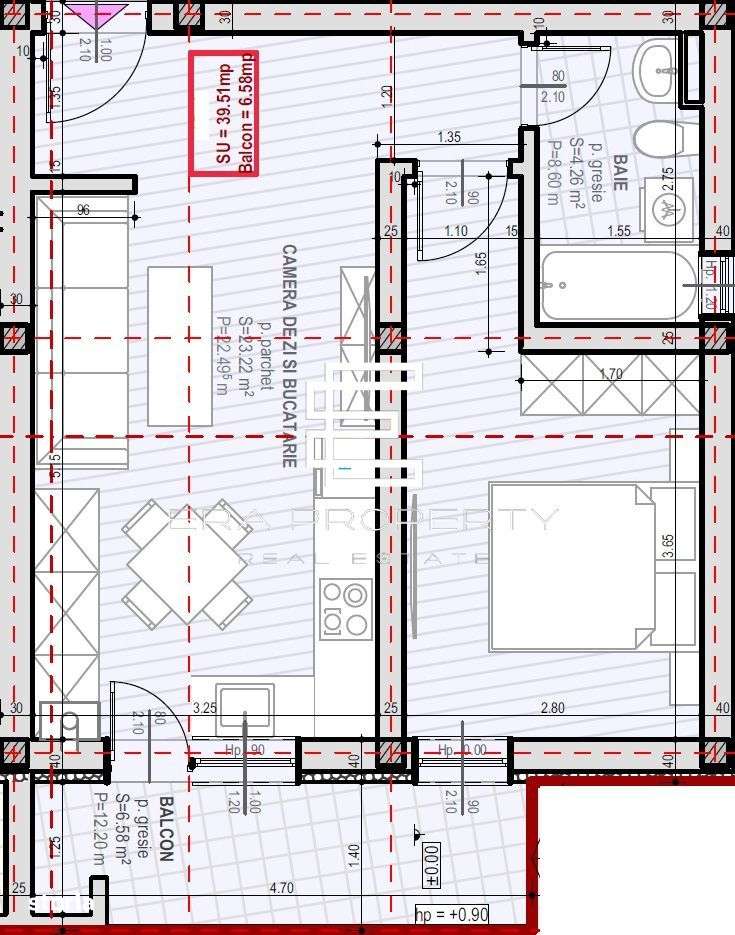 Apartament 2 camere 39.51 mp-Șelimbăr, zona Unirii-8