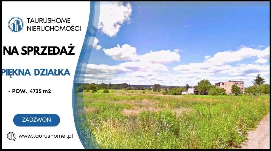 Widokowa Działka - Sarnów 4732 M2.