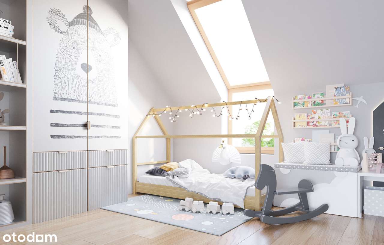 3 pokoje o pow. 68,1 m2, duży ogród, 2 miejsca parkingowe - Pełny obrazek: 4/9