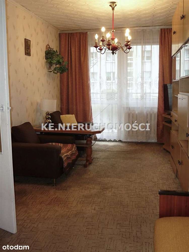 0%Prowizji 43,78 m2, 3 pok., 1 piętro, blok, C.O, balkon/ OKAZJA!-1