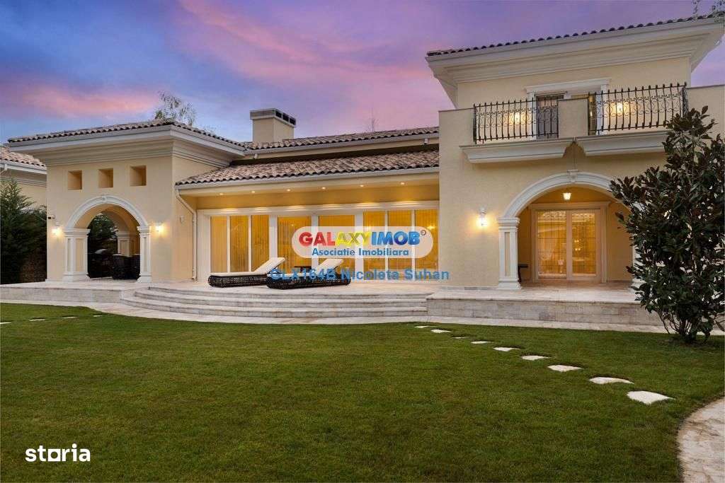 Casa stil mediteranean - PIPERA-TUNARI - teren 1400 mp - Imagine principală: 5/20