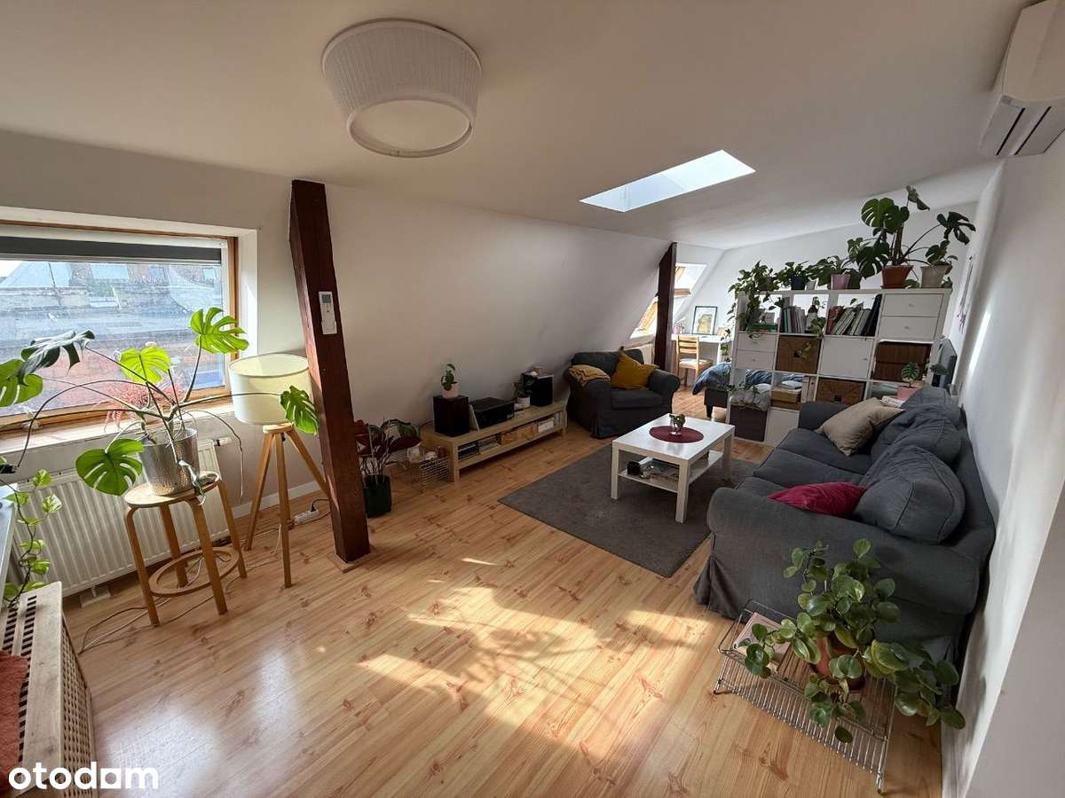 Ciche i jasne M2 z klimatyzacją/Jeżyce/52m² po podłodze