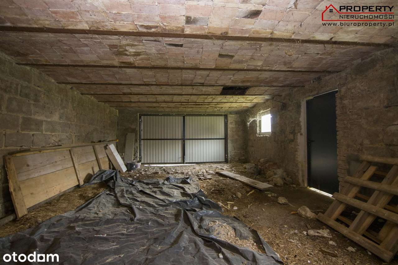 Budynek gospodarczy 70m2 na działce 900m2, Harmoniny gm. Nowy Korczyn-3