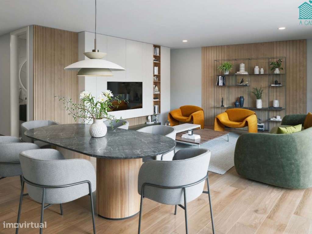 Apartamento T3 Duplex com Lugares de Garagem em São Bernardo - Grande imagem: 2/6