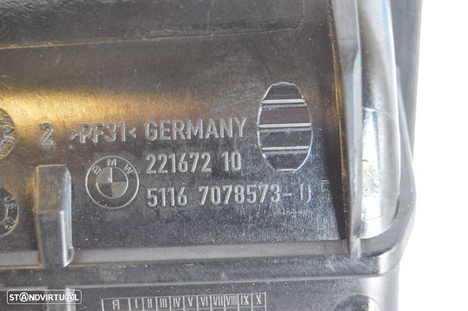 GAVETA CINZEIRO GAVETA CONSOLA FRENTE FRONTAL 51167078573 BMW SERIE 1 E87 E81 E88 E82 - 5