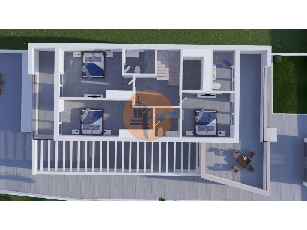 Moradia isolada T4 com piscina em são bartolomeu - Grande imagem: 5/11