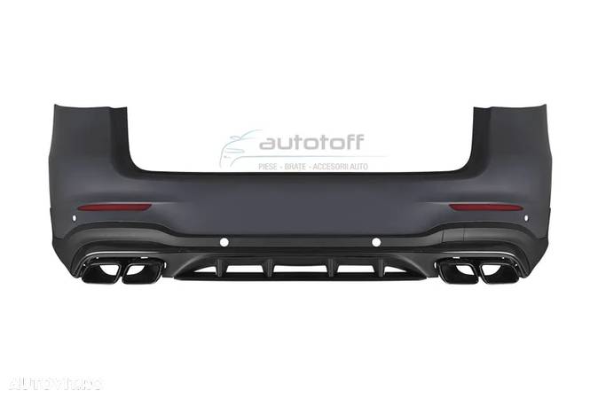 Pachet exterior compatibil cu Mercedes GLC Suv X253 (2020+) 63 AMG Black Design - 5