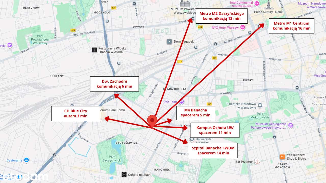 Stara Ochota, 2 kawalerki po remoncie, M4 Banacha, inwestycja, UW, WUM - Pełny obrazek: 5/17