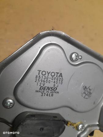 TOYOTA COROLLA VERSO AR10 SILNICZEK WYCIERACZKI SZYBY TYLNEJ 2596004010 - 2