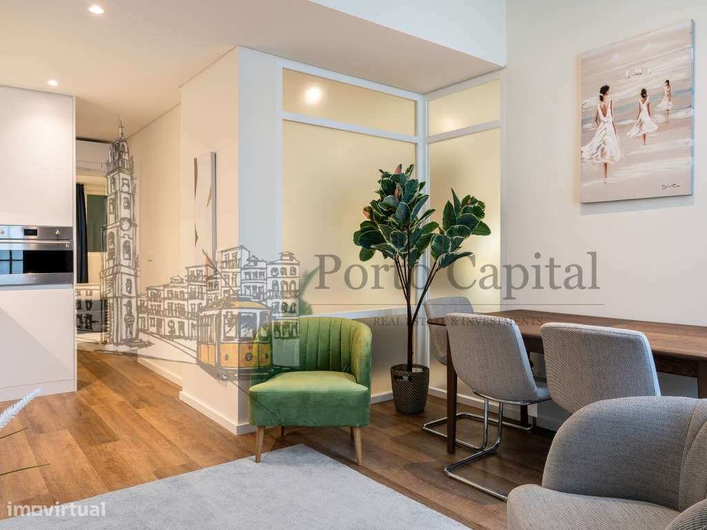 EXCELENTE APARTAMENTO T1 + 1 COMPLETAMENTE MOBILADO - Grande imagem: 2/23