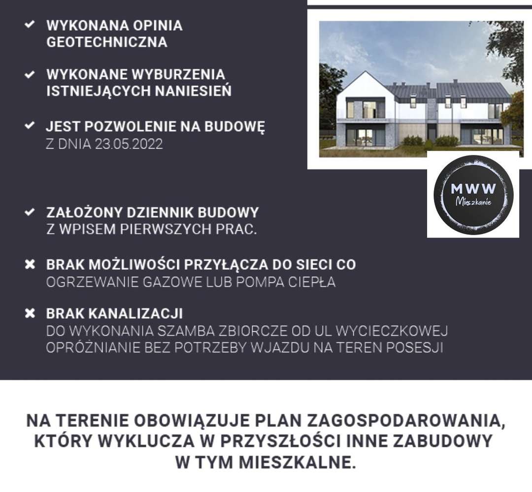 Na sprzedaż działka dla dewelopera 8 domów  Łódź Arturówek Łagiewniki-2