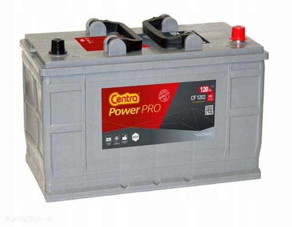Akumulator CENTRA POWER PRO 120AH 870A P+ CF1202 MOŻLIWY DOWÓZ MONTAŻ - 1