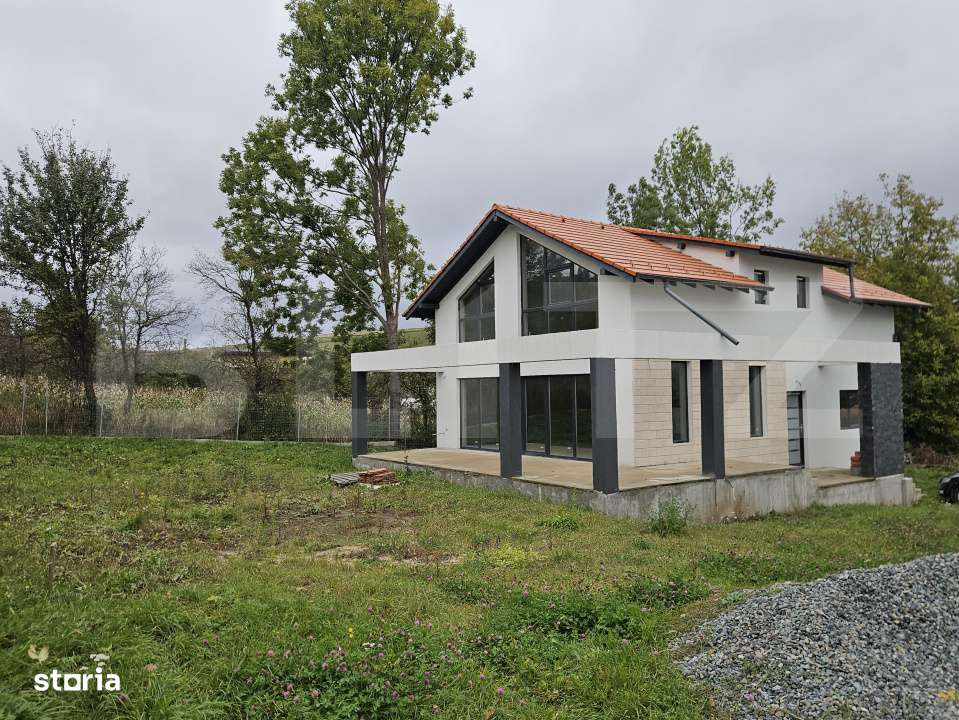 Oferta! Casa semifinisata, 140 mp utili, 750 mp teren, Salicea, pompa - Imagine principală: 4/7
