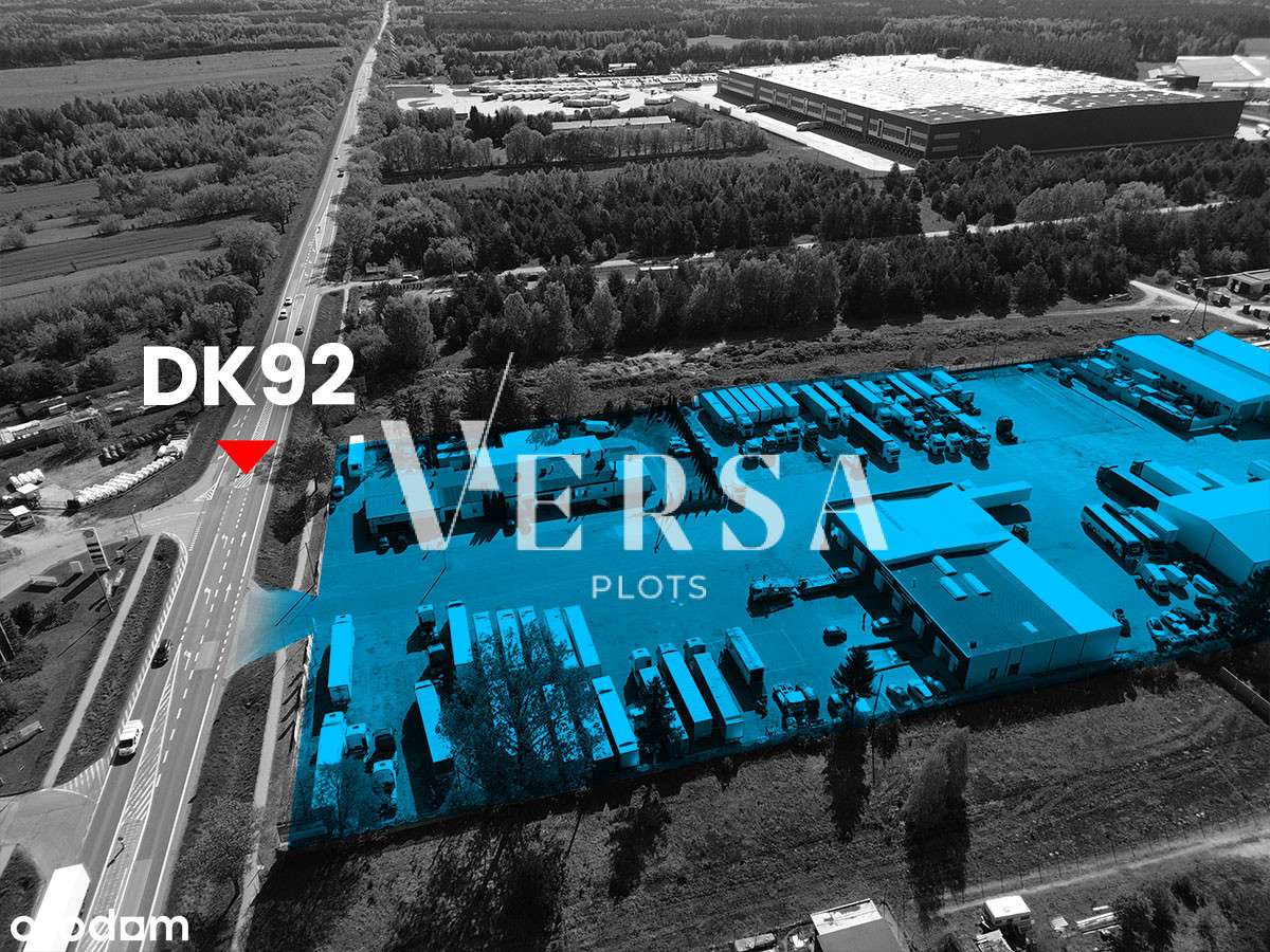 Działka z halami magazynowymi - do wynajmu-2