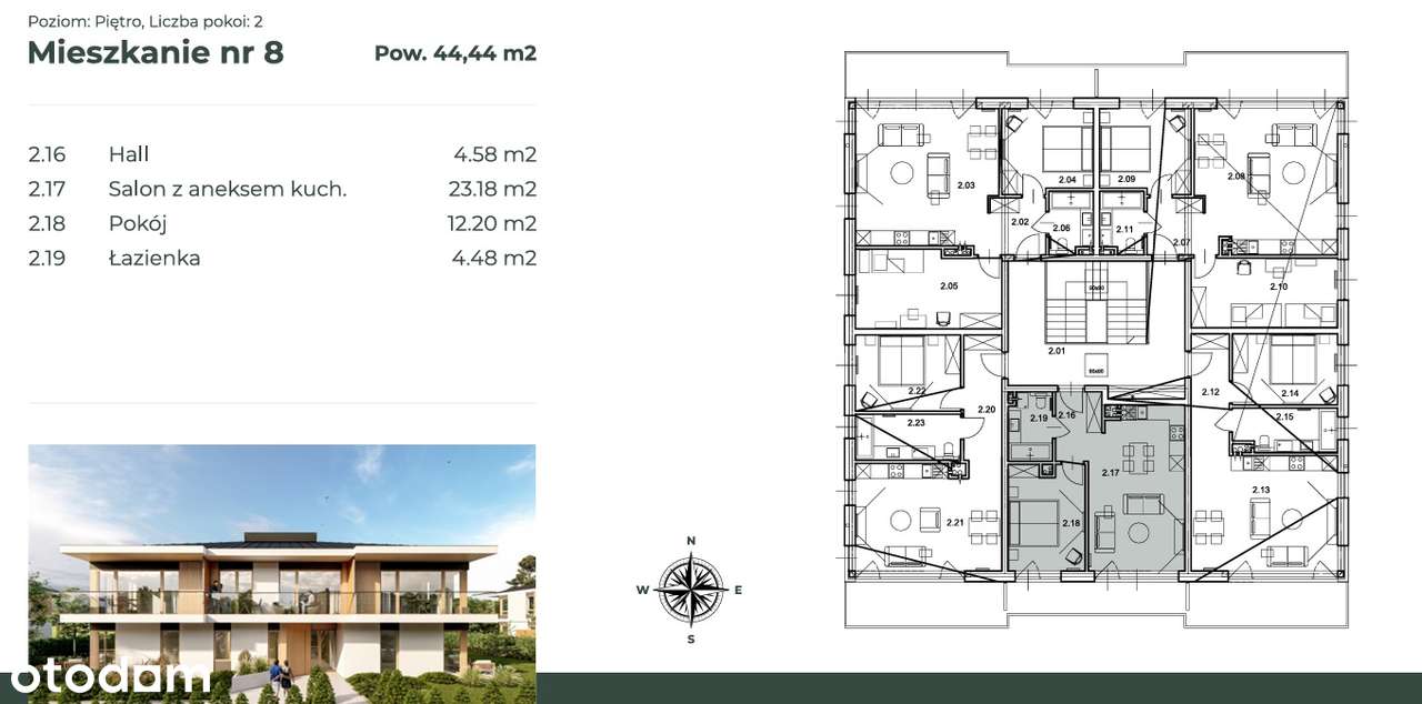 Nowoczesne apartamenty w Przytoku - spokój i przestrzeń .-10