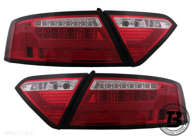 Stopuri LED compatibile cu Audi A5 8T Red Design - 14