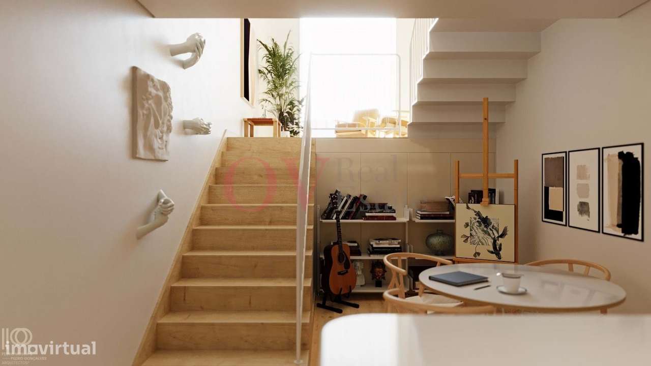 Apartamento T1+1 para Venda, 1ª linha do Rio Douro no Cais Fontainha e - Grande imagem: 4/8