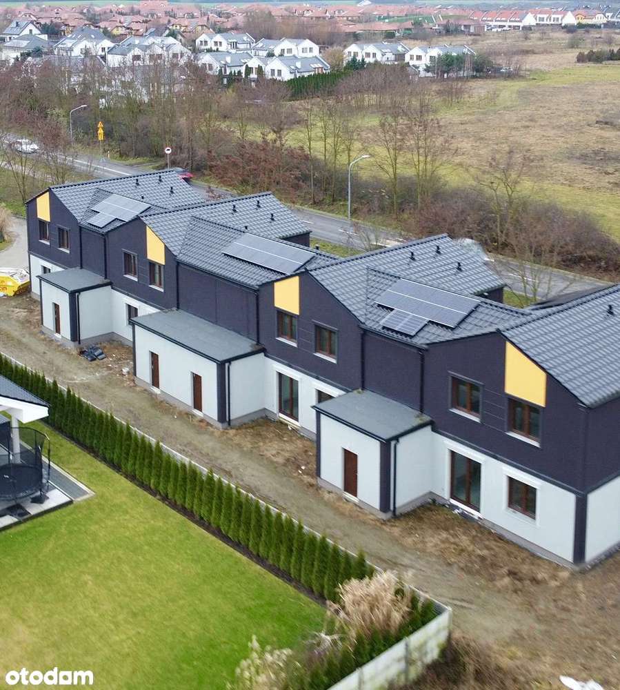 Duży bliźniak z garażem | szkoła | jezioro  | fotowoltaika | ogródek-4