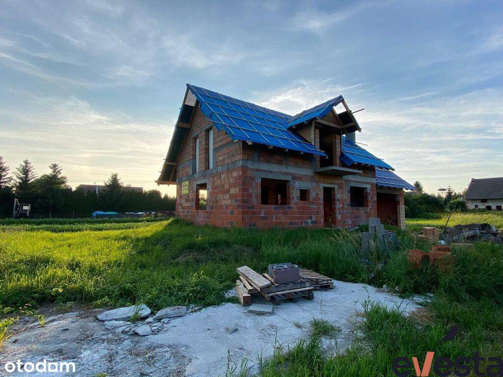 Dom 164 m²,Oborniki Śląskie, Kotowice, Stan surowy - Pełny obrazek: 4/8