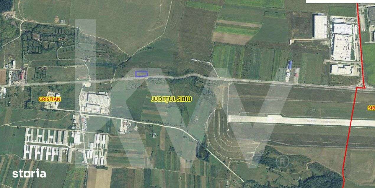 Teren de Vanzare 3.200 mp in Cristian, Sibiu -Posibilitate Dezvoltare - Imagine principală: 3/3
