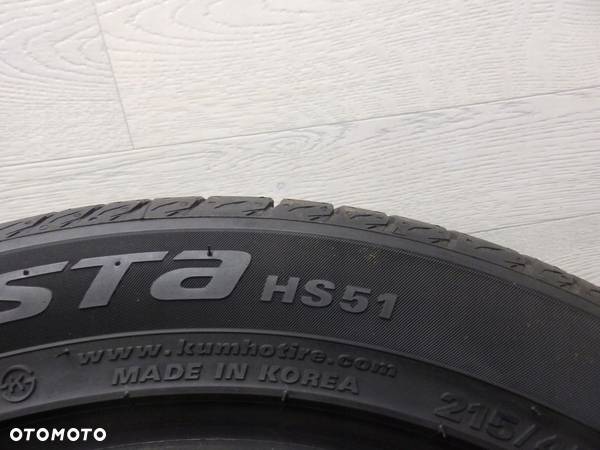 Opona letnia Kumho Ecsta HS51 215/45/16 - 5