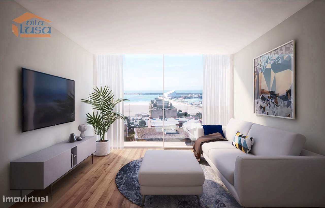 Apartamento T1 com 53m2, ao nivel do 4º andar traseiras em novo emp... - Grande imagem: 4/9