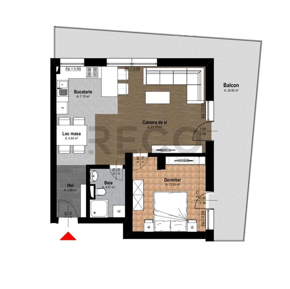 RECO apartamente noi în zona Baile Felix - Imagine principală: 5/15