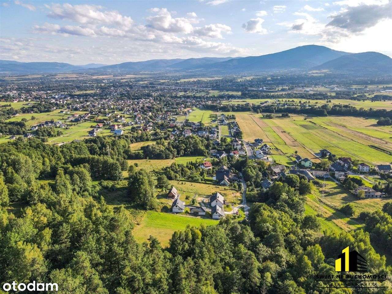 Widokowa działka budowlana 28a Wilkowice - Pełny obrazek: 5/12