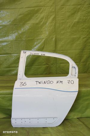 Drzwi Renault Twingo III po 2014r. tył lewy - 1