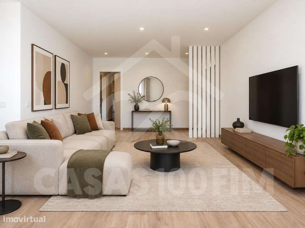 Apartamento T3 em Condomínio Fechado com Piscina-0