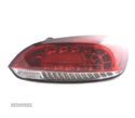 FAROLINS TRASEIROS LED PARA VOLKSWAGEN VW SCIROCCO 08-14 VERMELHO BRANCO - 3