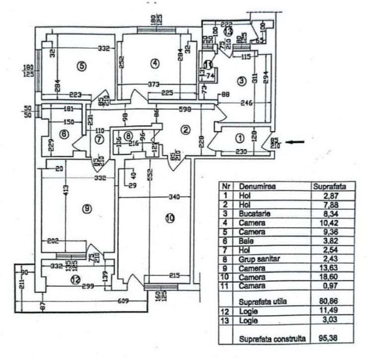 Apartament decomandat in bloc 1981 reabilitat la Ferdinand-Pantelimon-10