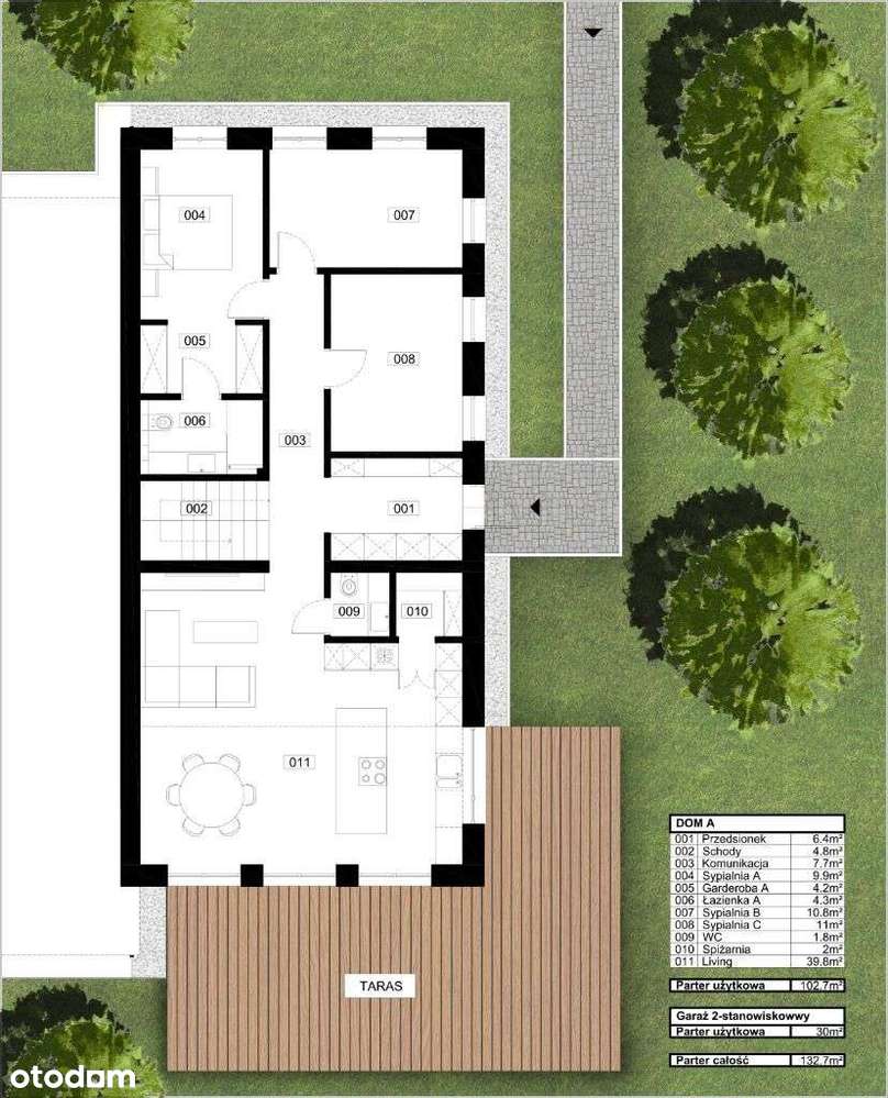 BEZPOŚREDNIO 180m2 Widok na wodę POMPA Ciepła - Pełny obrazek: 5/16