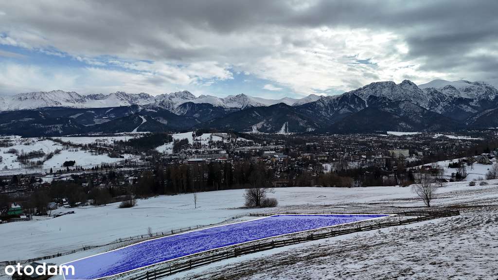 Działka rolna z panoramicznym widokiem na Tatry.-1