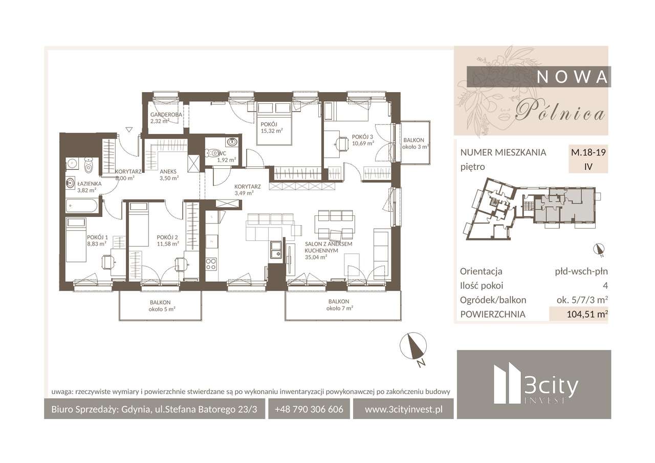 Apartament 105,63 m2 w sercu Jasienia- Nowa Pólnica - Pełny obrazek: 2/7