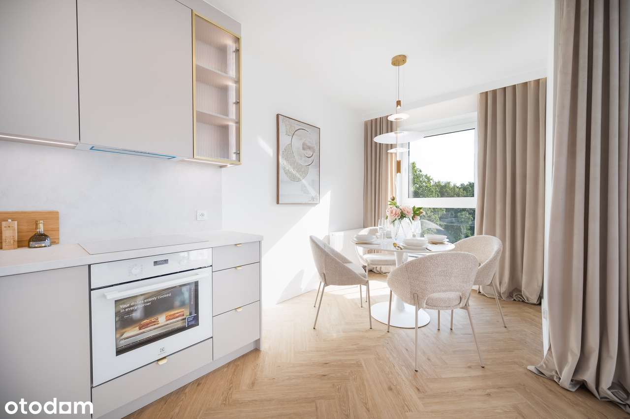 54 m2 Gdańsk Wrzeszcz - 1 piętro - 2 pokoje - ek. południowo zachodnia - Pełny obrazek: 4/19