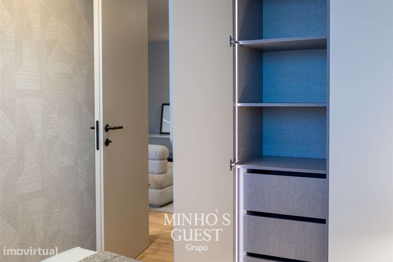 Apartamento T1 de Luxo c/ AC, Elevador e Garagem - Matosinhos-19