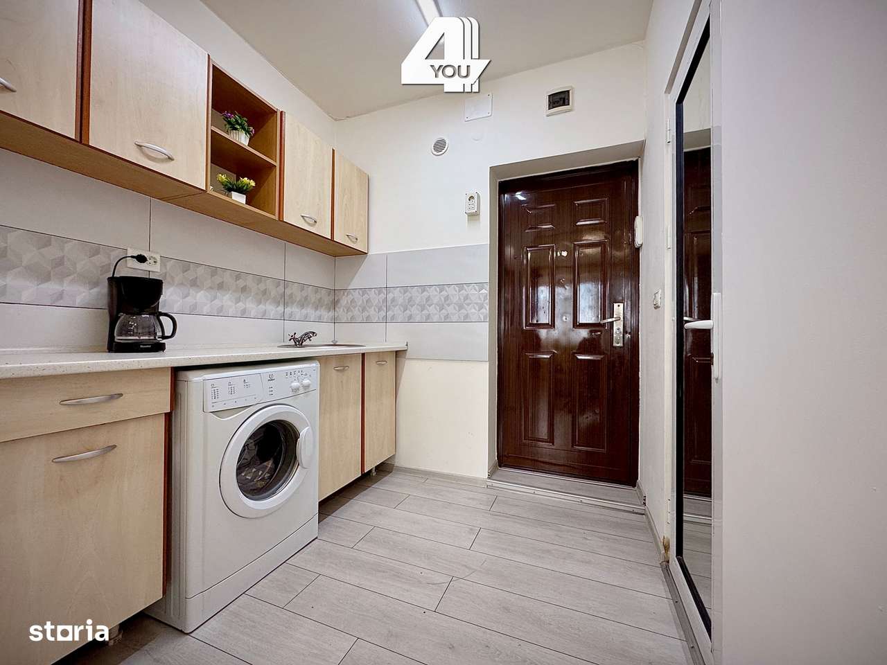 Garsonieră amenajată și mobilată complet, zona Uta, bloc renovat-3