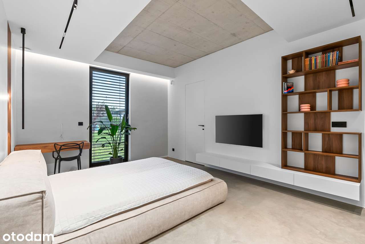 Nowoczesny parterowy dom prawie 6m wysokości, Luksus i elegancja-6