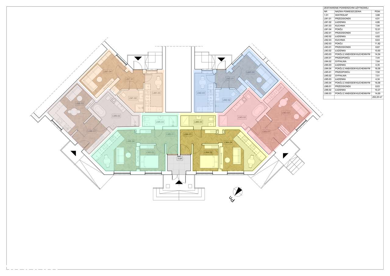 Gotowiec pod wynajem – 6 jednostek mieszkalnych, Konin, os. Chorzeń - Pełny obrazek: 2/9